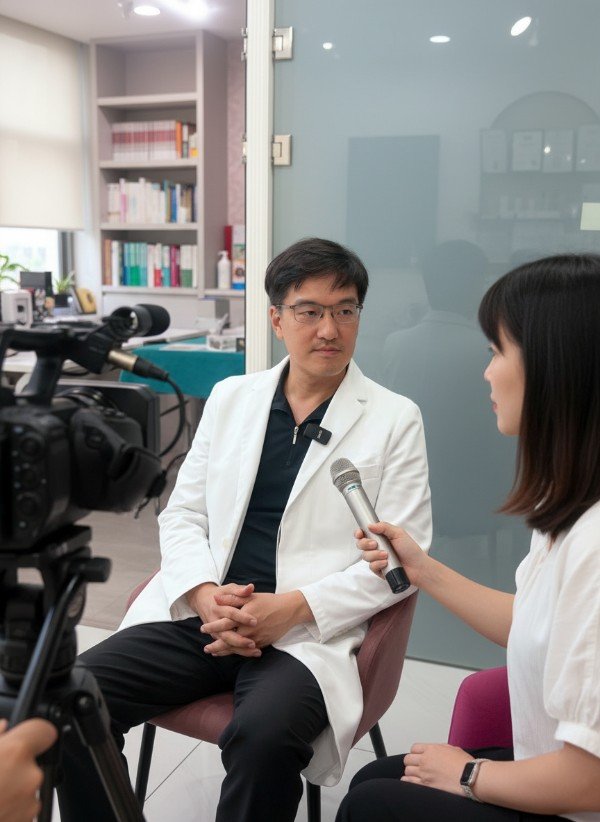 吳紹琥醫師於診間提供病患家屬專業照顧者支持 透過系統性醫療諮詢強化家庭長照的照顧者支持 圖解長照家庭壓力來源與對應的照顧者支持方案