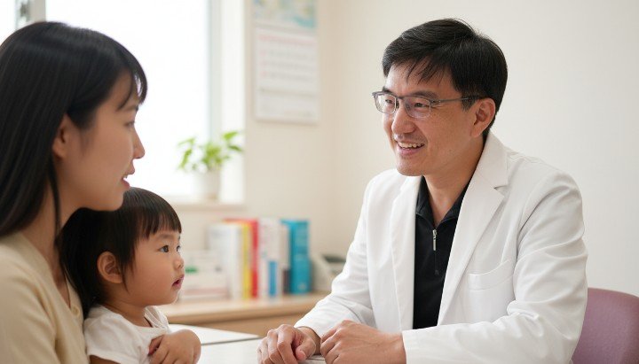 醫師示範專業儀器操作改善水飛梭毛孔問題 患者接受水飛梭毛孔深層清潔療程側拍 水飛梭毛孔清出的髒污成果比對示意圖 治療後肌膚細緻發亮的水飛梭毛孔案例