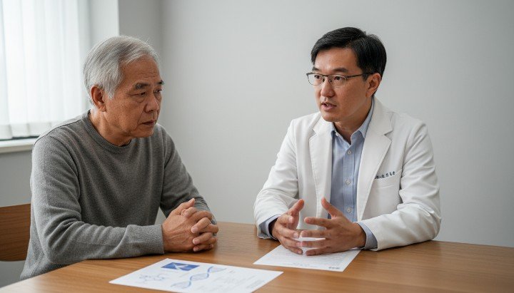 醫師說明預防重要性癌症基因檢測 診所諮詢舒適空間癌症基因檢測 醫療團隊解析報告癌症基因檢測