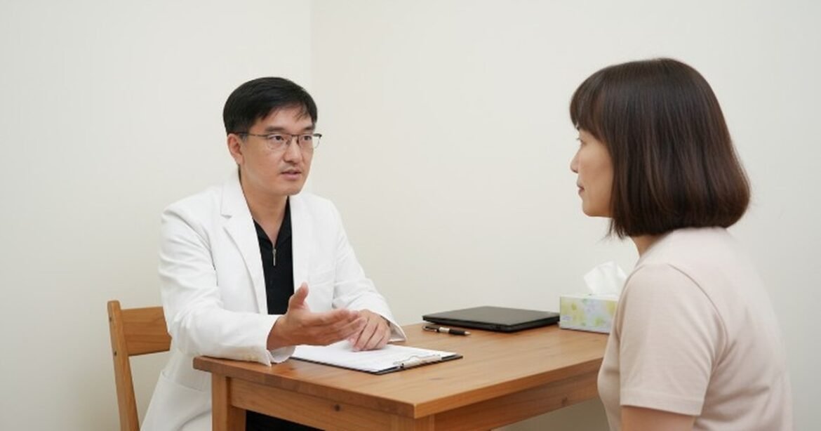 斷食期間情緒波動的影響分析，光線柔和的室內環境，專注於一位正在思考的人